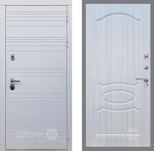 Дверь Рекс (REX) 14 Силк Сноу FL-128 Сандал белый в Орехово-Зуево