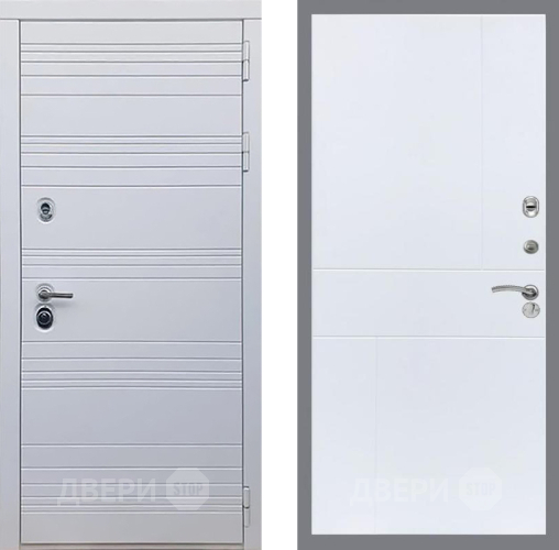 Входная металлическая Дверь Рекс (REX) 14 Силк Сноу FL-290 Силк Сноу в Орехово-Зуево