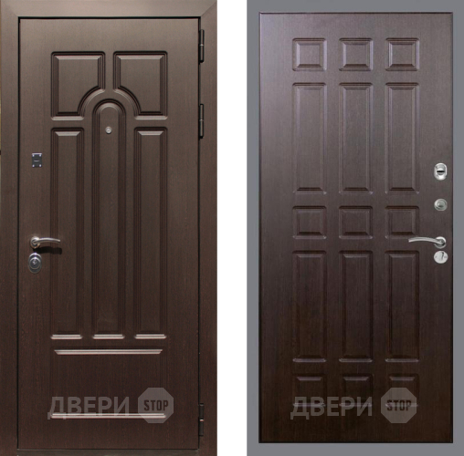 Входная металлическая Дверь Рекс (REX) Эврика FL-33 Венге в Орехово-Зуево