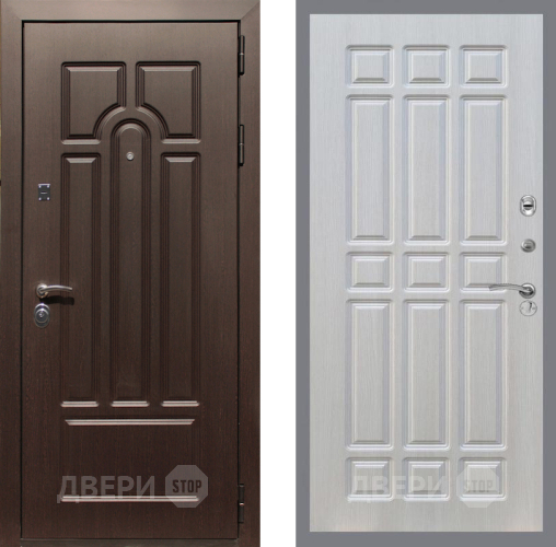 Входная металлическая Дверь Рекс (REX) Эврика FL-33 Лиственница беж в Орехово-Зуево