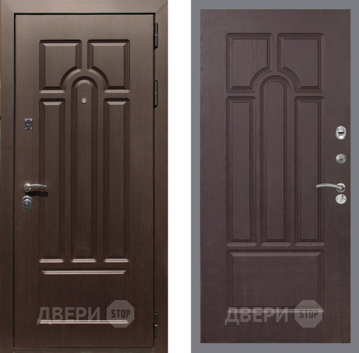 Входная металлическая Дверь Рекс (REX) Эврика FL-58 Венге в Орехово-Зуево