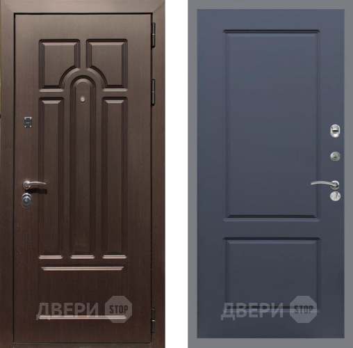 Входная металлическая Дверь Рекс (REX) Эврика FL-117 Силк титан в Орехово-Зуево