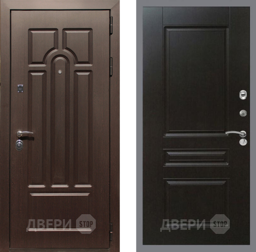 Дверь Рекс (REX) Эврика FL-243 Венге в Орехово-Зуево