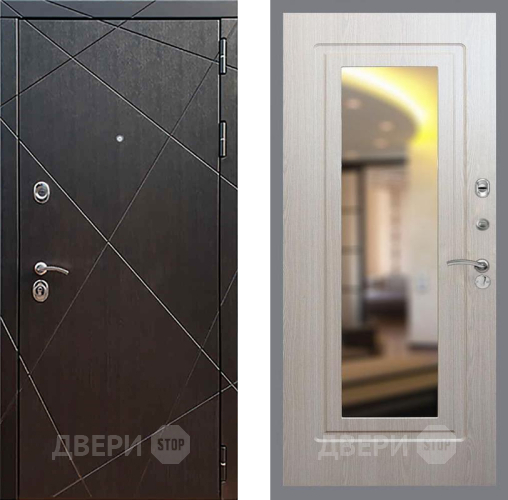 Дверь Рекс (REX) 13 Венге FLZ-120 Беленый дуб в Орехово-Зуево