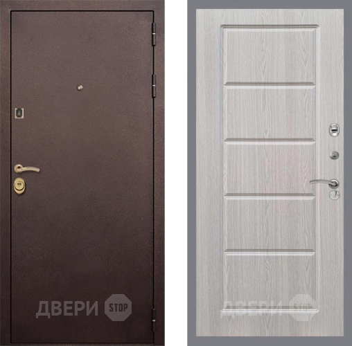 Входная металлическая Дверь Рекс (REX) Лайт 3К FL-39 Беленый дуб в Орехово-Зуево