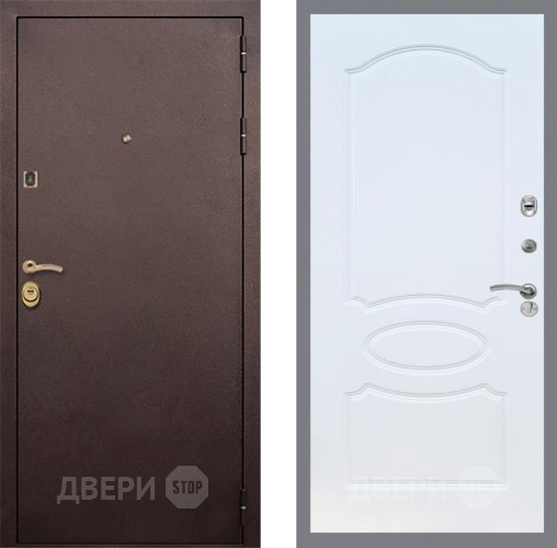 Дверь Рекс (REX) Лайт 3К FL-128 Белый ясень в Орехово-Зуево