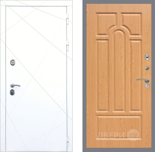 Дверь Рекс (REX) 13 Силк Сноу FL-58 Дуб в Орехово-Зуево