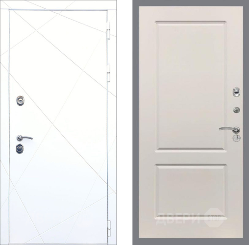 Входная металлическая Дверь Рекс (REX) 13 Силк Сноу FL-117 Шампань в Орехово-Зуево