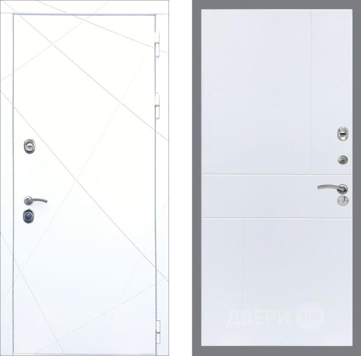 Входная металлическая Дверь Рекс (REX) 13 Силк Сноу FL-290 Силк Сноу в Орехово-Зуево