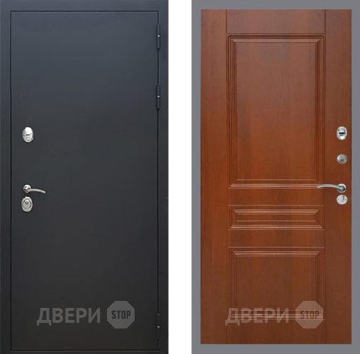 Дверь Рекс (REX) 5 Черный Муар FL-243 Итальянский орех в Орехово-Зуево