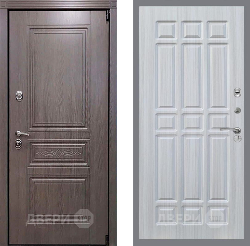 Входная металлическая Дверь Рекс (REX) Премиум-S FL-33 Сандал белый в Орехово-Зуево