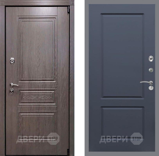 Входная металлическая Дверь Рекс (REX) Премиум-S FL-117 Силк титан в Орехово-Зуево