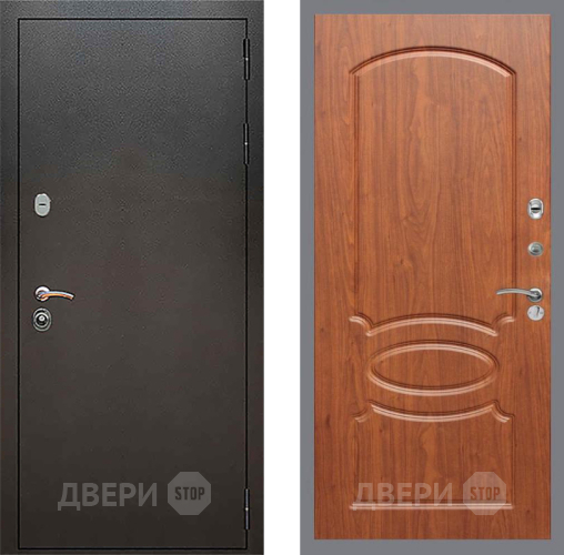 Входная металлическая Дверь Рекс (REX) 5 Серебро Антик FL-128 Морёная берёза в Орехово-Зуево