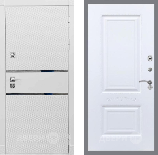 Входная металлическая Дверь Рекс (REX) 15 Силк Сноу Смальта Силк Сноу в Орехово-Зуево