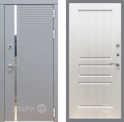 Входная металлическая Дверь Рекс (REX) 24 FL-243 Лиственница беж в Орехово-Зуево