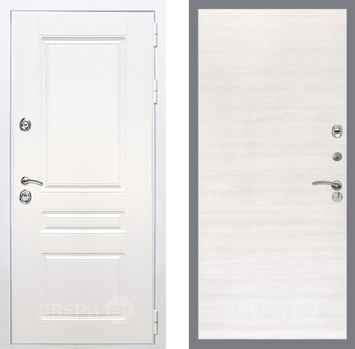 Дверь Рекс (REX) Премиум-н Силк Сноу GL Акация в Орехово-Зуево