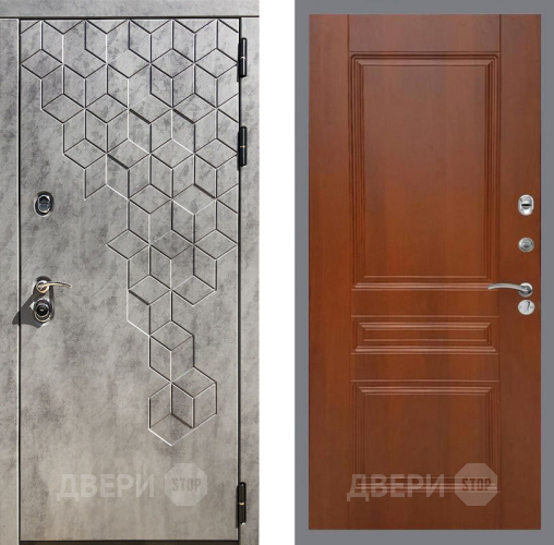 Входная металлическая Дверь Рекс (REX) 23 FL-243 Итальянский орех в Орехово-Зуево