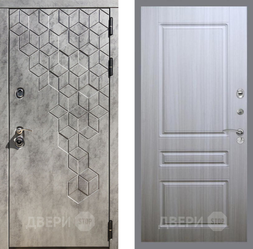 Входная металлическая Дверь Рекс (REX) 23 FL-243 Сандал белый в Орехово-Зуево