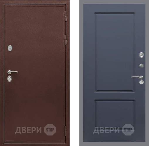 Дверь Рекс (REX) 5 металл 3 мм FL-117 Силк титан в Орехово-Зуево