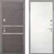 Входная металлическая Дверь Интекрон (INTECRON) Неаполь Гладкая Дуб сильвер поперечный в Орехово-Зуево