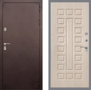 Дверь Стоп КЛАССИК Медь ФЛ-183 Беленый дуб