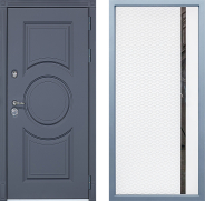 Дверь Дива МХ-30 STR МХ-47 Белый матовый