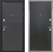 Дверь Интекрон (INTECRON) Гектор Эковенге ФЛ-295 Лофт черный