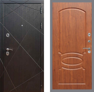 Дверь Рекс (REX) 13 Венге FL-128 Морёная берёза